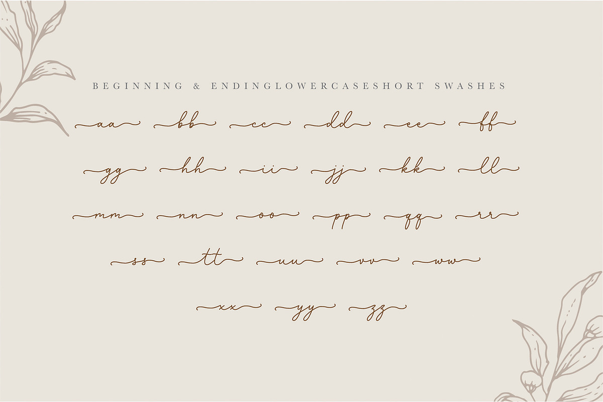 Gatkins - Luxury Script Font, a Script Font by Nirmana Visual (Photo 6 of 8)
