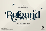 Relgand - Display Family Font, a Sans Serif Font by Ekahermawan (Thumbnail 1 of 14)