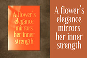 Magiora Tall Modern Serif Font, a Serif Font by timelesstype.co (Thumbnail 9 of 20)