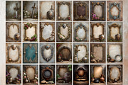 Medieval Fantasy Backgrounds & Frame, a Background Graphic by ThatsDesignArt (Thumbnail 4 of 10)