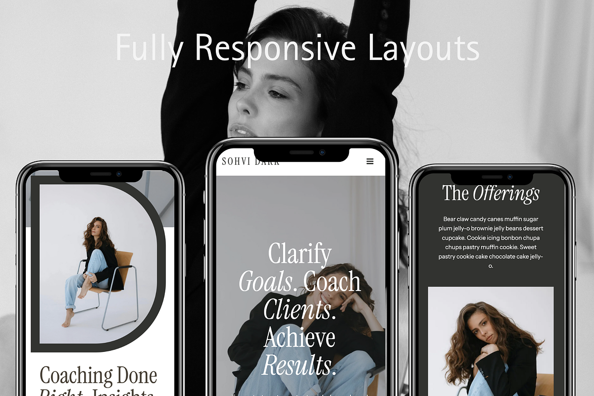 Editorial WordPress Theme for Coaches preview 4