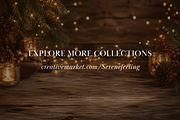 Holiday Christmas Card Mockup Bundle, an Advertising Mockup by Serenefeeling (Thumbnail 11 of 11)