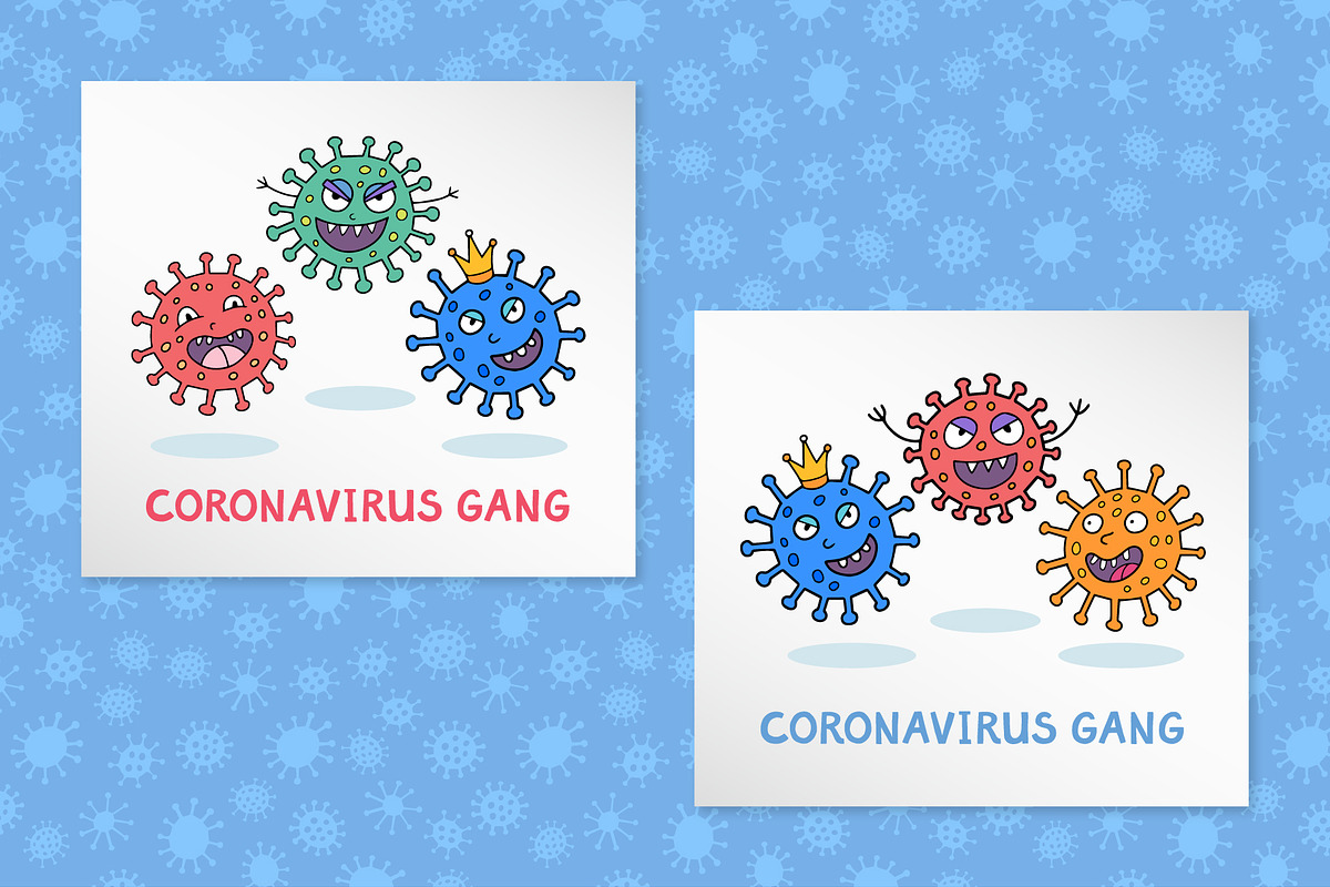 Coronavirus COVID-19 Vector Pack, a Healthcare Illustration by natsa (Photo 3 of 6)