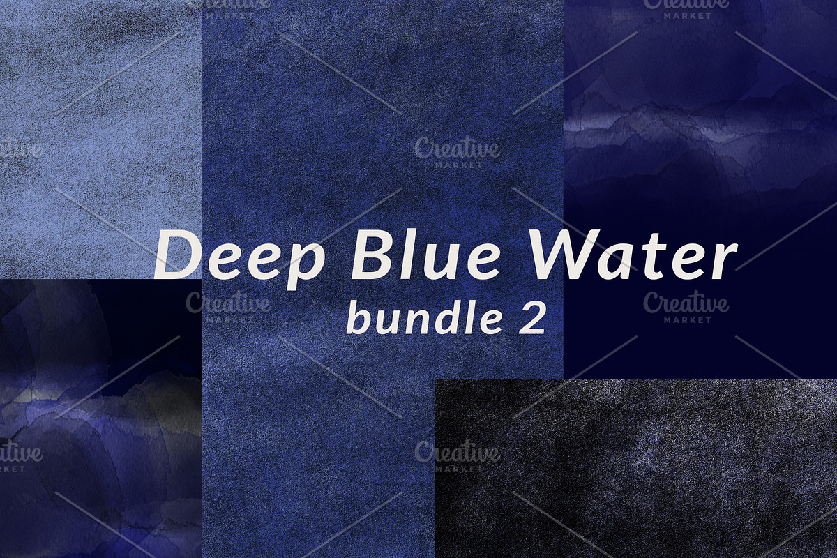 Deep Blue Water 2, a Pattern Graphic by LaConnie Creations (Photo 1 of 7)