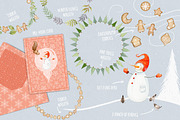 The Snowmen- winter watercolors, an Illustration by Watercolor Nomads (Thumbnail 4 of 6)