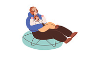 People do winter sports activities, a Sport Illustration by Good Studio (Thumbnail 2 of 5)