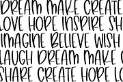 Clear Skies | Fun Handwritten Font, a Font by KA Designs (Thumbnail 6 of 7)