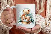 Watercolor Christmas Snow Globe, a Seasonal Illustration by Black Bird Studio (Thumbnail 6 of 7)