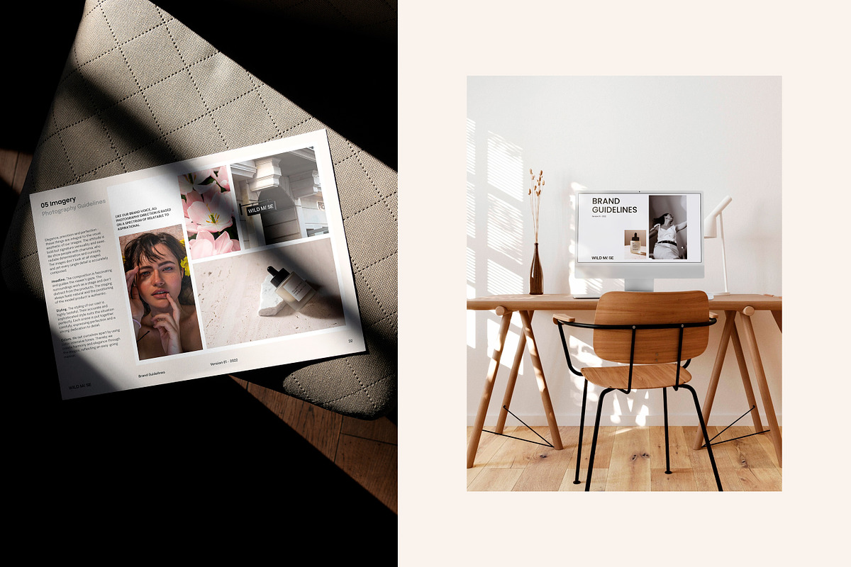 WILD MUSE / Brand Guidelines, a Brochure Template by Studio Dara (Photo 13 of 23)