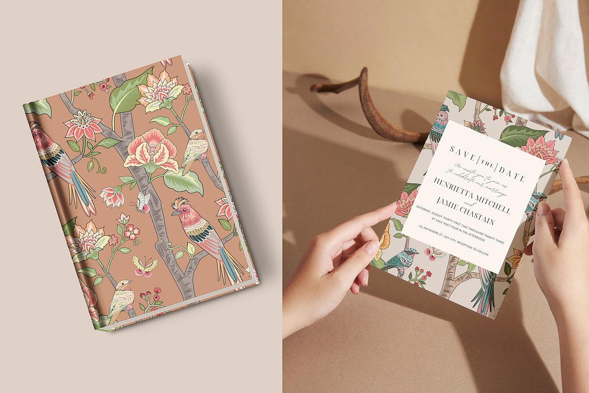 Fleur de Jardin Floral Patterns set, a Pattern Graphic by Elena Dorosh (Photo 13 of 13)