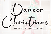 Dancer Christmas | Script Font, a Handwritten Font by Scratchones (Thumbnail 1 of 8)