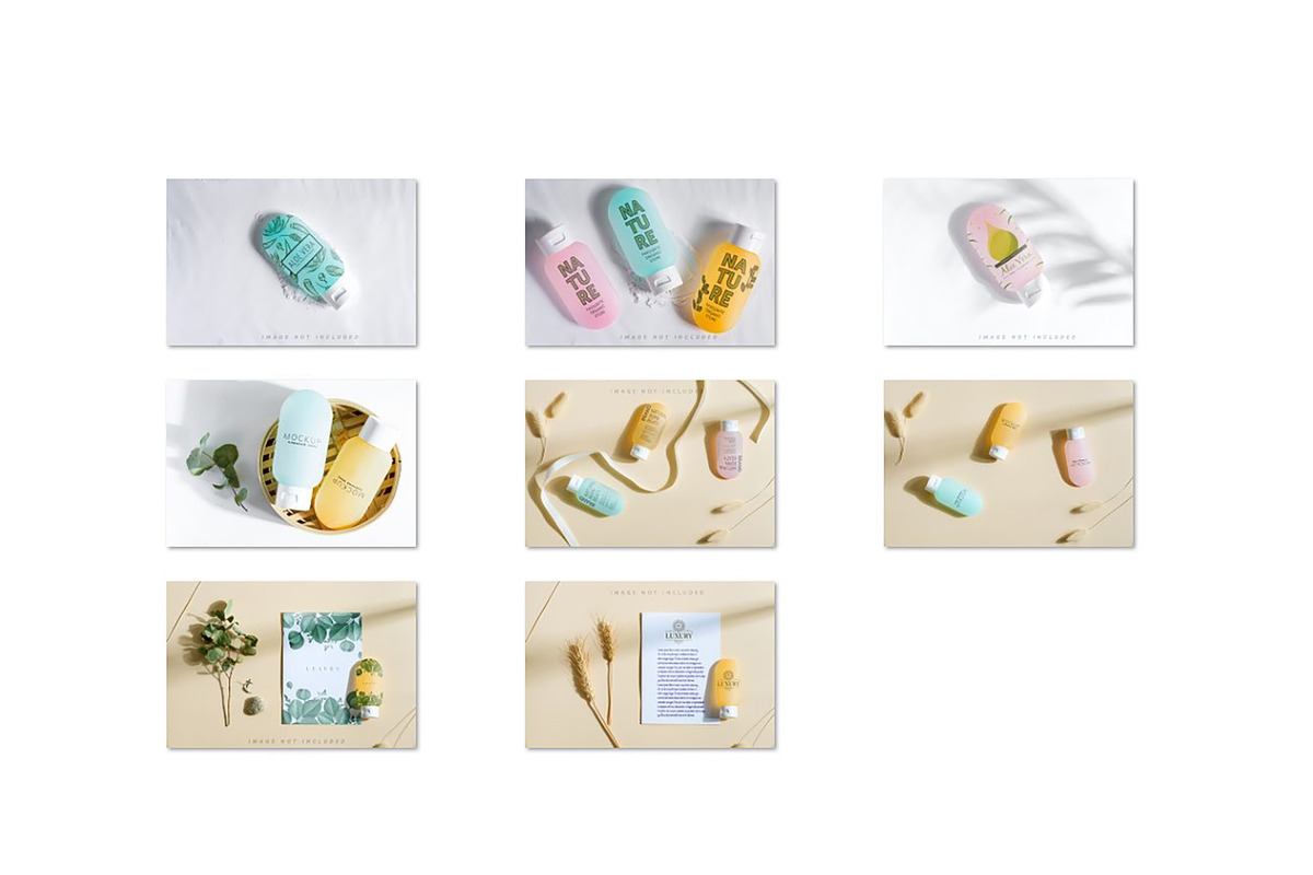 Cosmetic Tube Mockup Set, a Cups & Container Mockup by YuMyart (Photo 4 of 5)