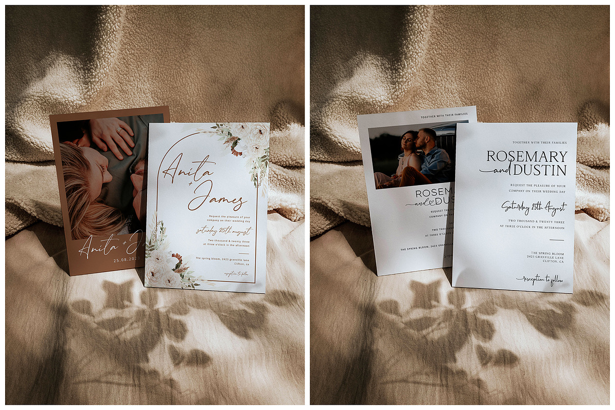Card Mockup Bundle, a Print Template by eventpapery (Photo 3 of 10)