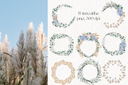 Everlasting Florals Winter Boho, a Seasonal Illustration by Catch the Dream Art (Thumbnail 9 of 12)