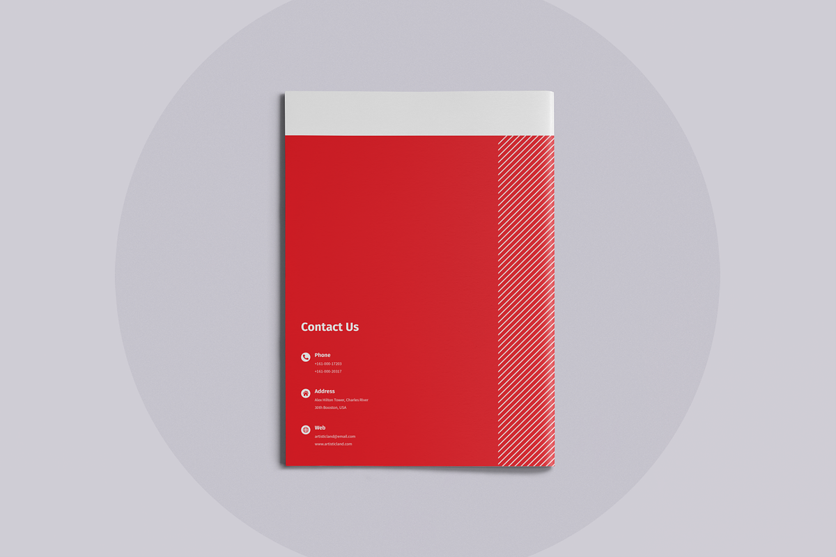White Paper | Canva, Word, PPTX, InD, a Brochure Template by ArtisticLand (Photo 9 of 9)