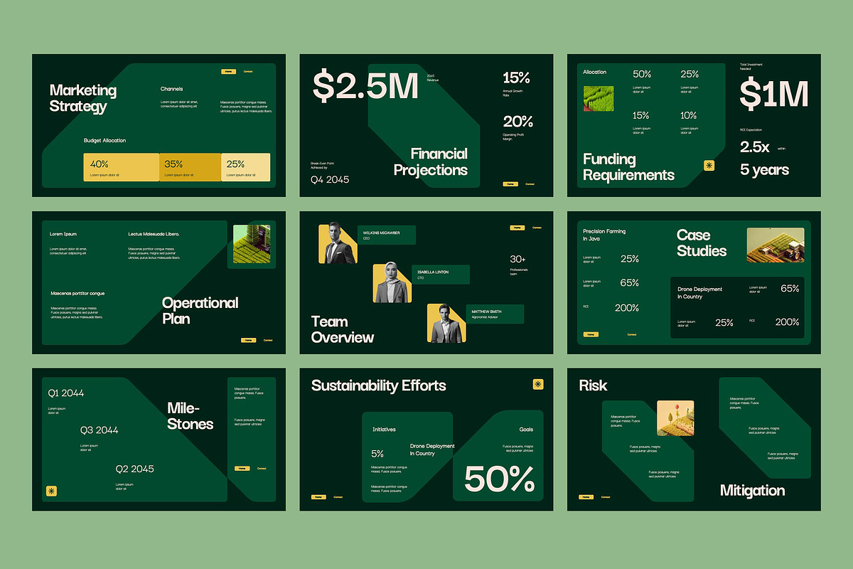 Agriech - Business Plan Powerpoint preview 5
