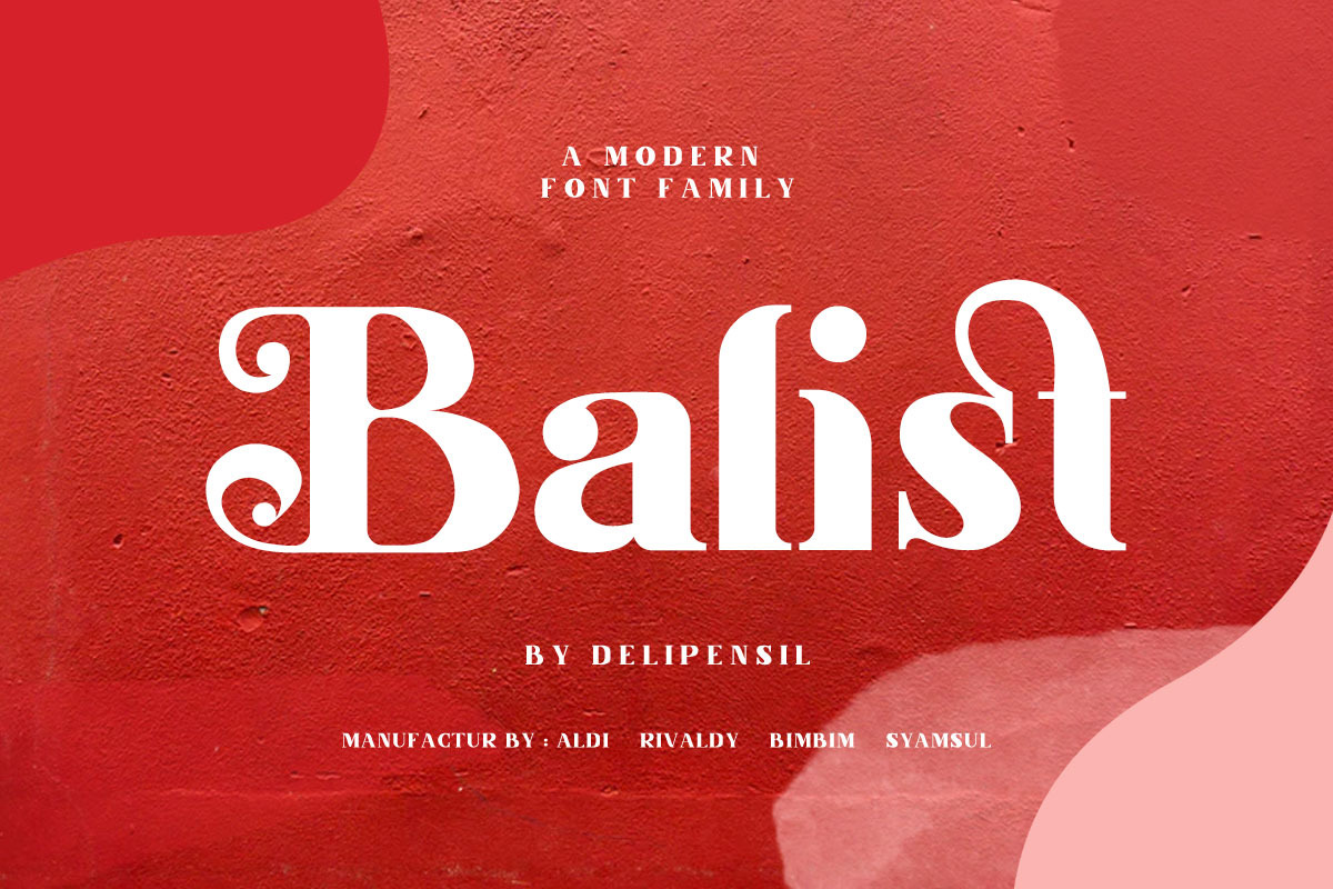 Balist - Modern Serif Font, a Serif Font by delipensil (Photo 9 of 9)