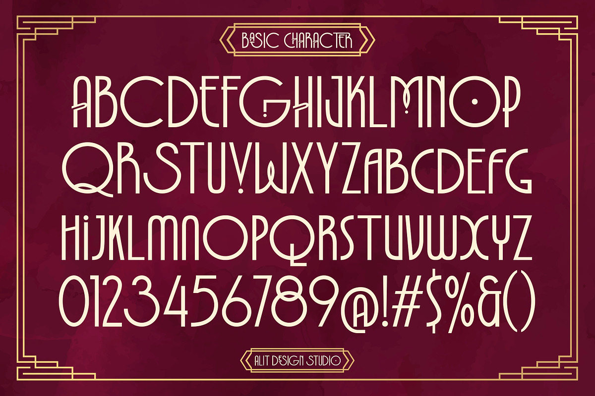 Decofun Typeface, a Sans Serif Font by alit design (Photo 8 of 15)