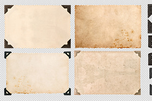 PSD Photo Frames Corners Strips