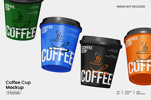 Coffee Cup Mockup, a Cups & Container Mockup by Unerispace