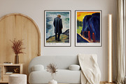 Art Print Poster Edvard Munch Style, an Object Illustration by Vibrand Studio (Thumbnail 6 of 12)
