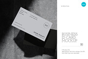 Business ID Card - Mockup, a Books & Magazine Mockup by Bokuto (Thumbnail 1 of 9)