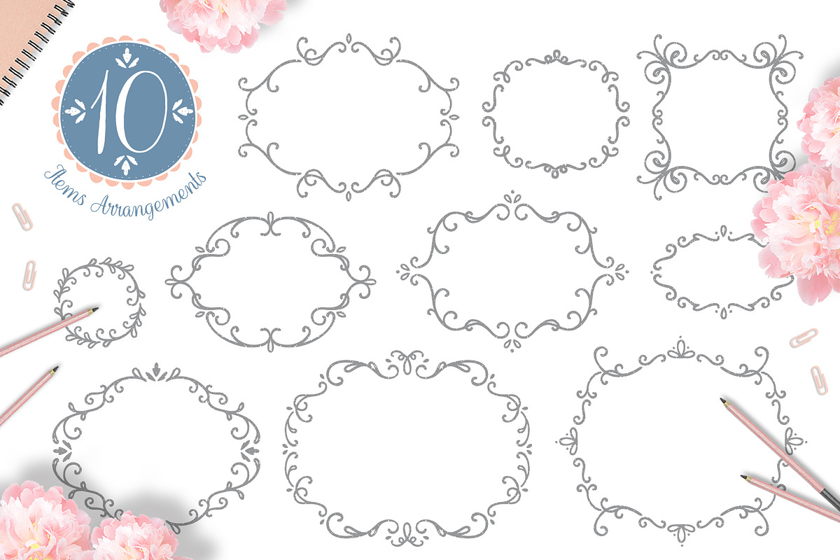 Pretty Little Things Decoration Set, a Decorative Illustration by Euonia Meraki (Photo 5 of 13)