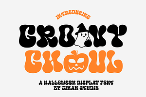 Groovy Ghoul Display Font