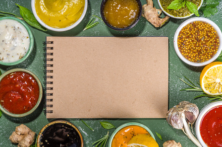 Set of various classic sauces, a Food & Drink Photo by Rimma