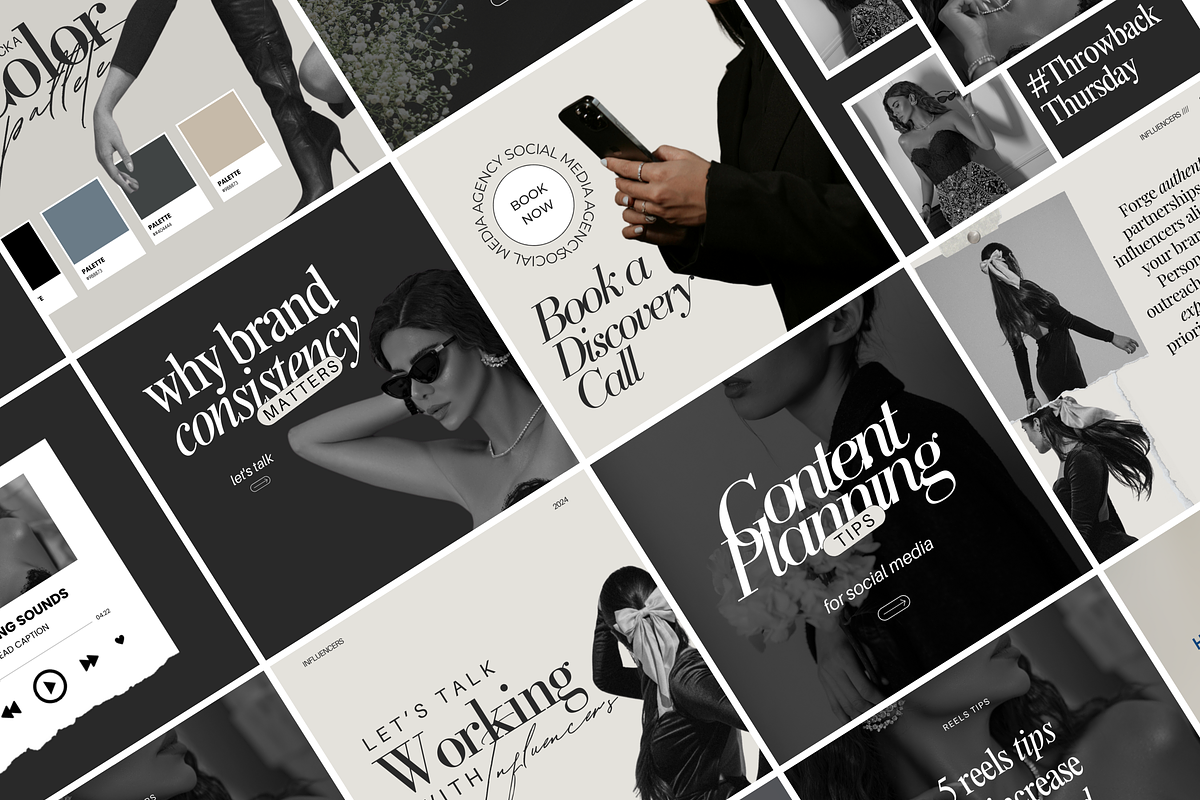 Social Media Instagram Template CANVA