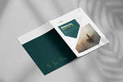 Annual report brochure template, a Brochure Template by Tanmoy Topu (Thumbnail 12 of 12)