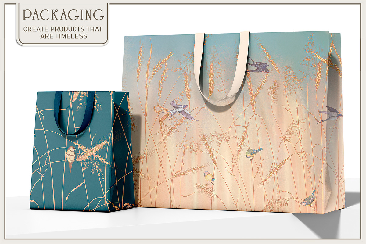 Fresco collection Wheat Serenade, a Wallpaper Graphic by Natalia0307 (Photo 11 of 14)