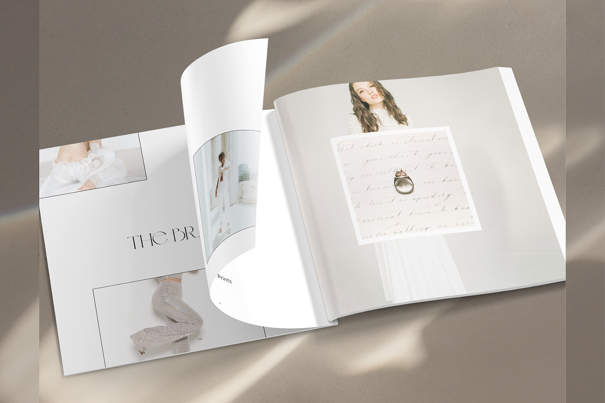 Elegant Lookbook Square Magazine, a Magazine Template by Creatif Foundry (Photo 5 of 8)