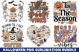 Halloween PNG Sublimation Bundle, an Object Illustration by CraftArtStudio