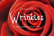 WRINKLE FONT FEMININE CHICK & FUN, a Sans Serif Font by NadaNora (Thumbnail 1 of 4)