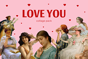 LOVE YOU - Collage Pack, an Object Graphic by Ann Creative (Thumbnail 10 of 10)
