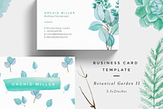 Botanical Garden II Business Card, a Business Card Template by Nordic.Arg (Thumbnail 1 of 3)
