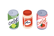 Grocery food products, snacks set, a Food Illustration by Good Studio (Thumbnail 3 of 6)