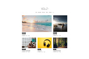 Velo - Minimal Blog WordPress Theme, a WordPress Template by Excellent Dynamics (Thumbnail 1 of 3)
