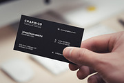 Simple Minimal Business Card - 48, a Business Card Template by ND Design (Thumbnail 3 of 9)
