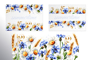 Summer flowers, a Decorative Illustration by Daria Ustiugova (Thumbnail 7 of 10)