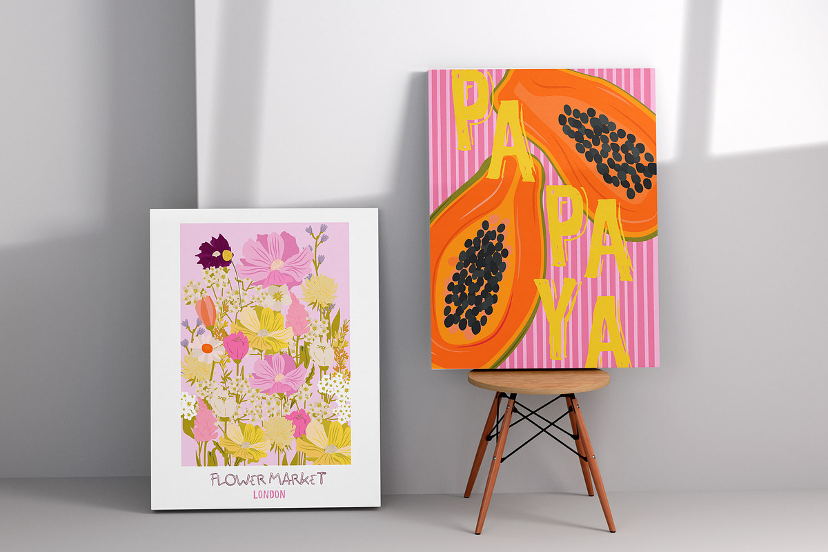 8 in 1: Premium Poster Bundle, a Background Graphic by Mio Buono (Photo 21 of 68)