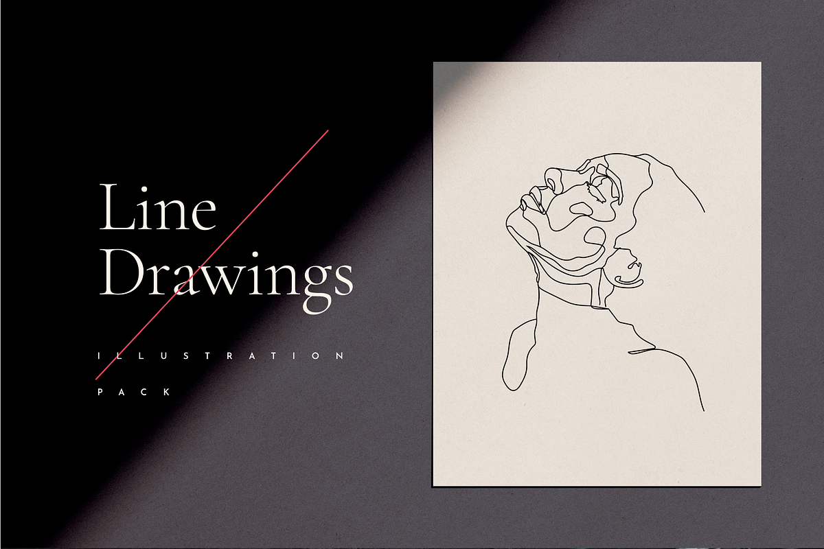 Continuous Line Drawing Illustration, a Person Illustration by Delightful Design (Photo 9 of 10)