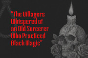 Cagloria - Blackletter Display Font, a Blackletter Font by fuzztype (Thumbnail 2 of 10)