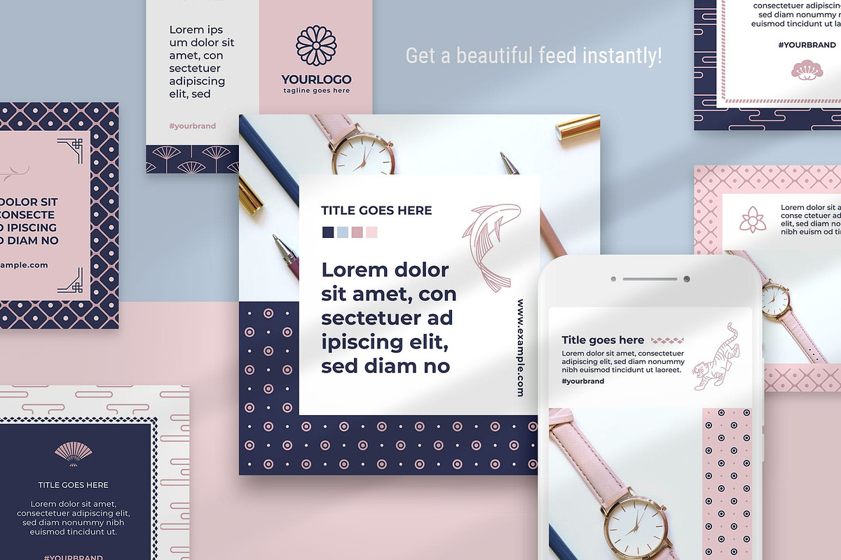 Elements Social Media Templates, a Social Media Template by AsianElements (Photo 2 of 9)