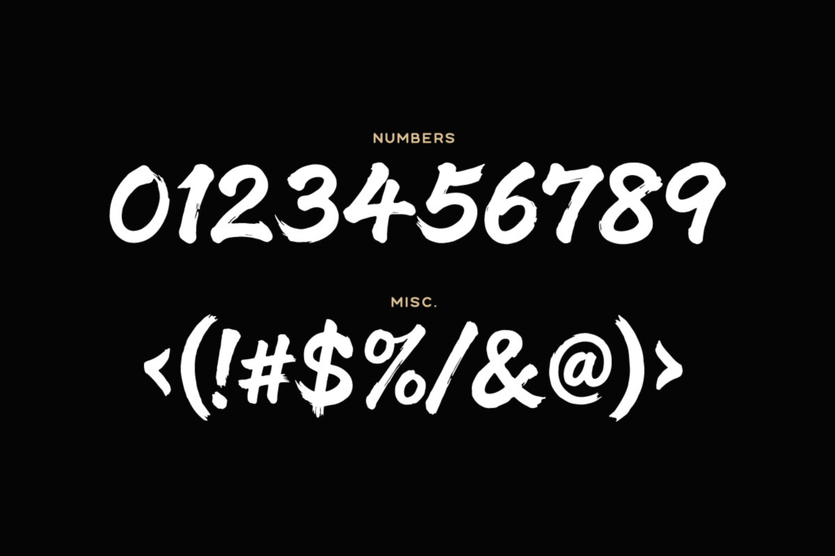 Akuma - Brush Font, a Handwritten Font by Tugcu Design Co. (Photo 3 of 3)