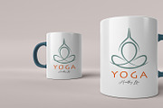 Modern Yoga Logo Collection, a Branding & Logo Template by YUDesignStore (Thumbnail 7 of 13)