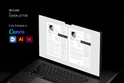 Minimal Resume CV Template, a Resume Template by Designsoul14 (Thumbnail 6 of 6)