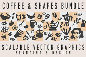 Coffee vector graphics