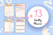 50+ Canva Planner Templates, a Templates & Theme by TemplateCastleStore (Thumbnail 5 of 9)